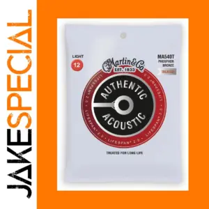 MartinGuitar MA540T Lifespan Phosphor Bronze Strings