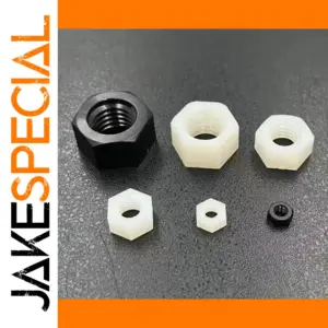Nylon Hexagon Nut Collection M2-M20