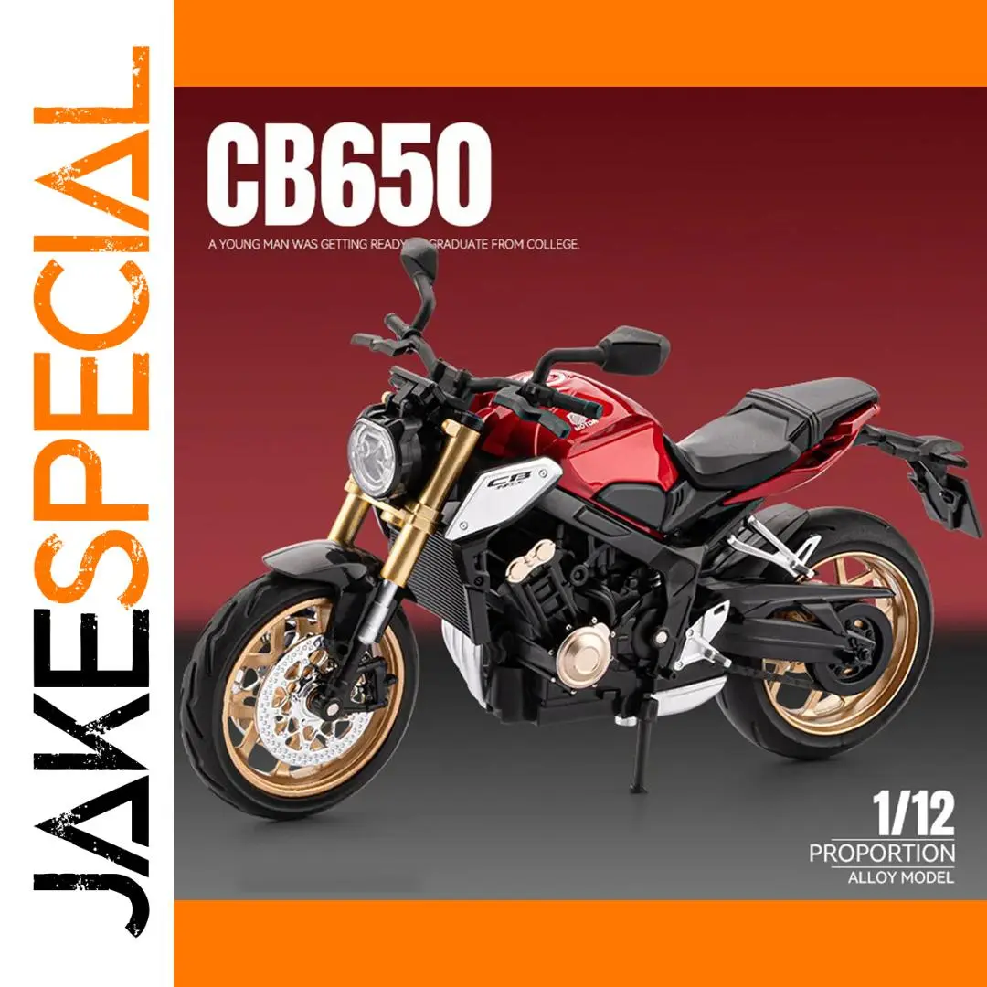 1:12 Scale Honda CB650 Miniature Motorcycle 1 1:12 Scale Honda CB650 Miniature Motorcycle
