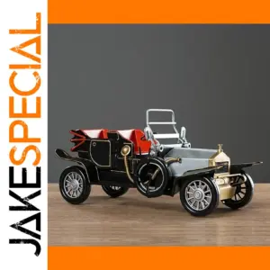 Vintage Metal Car Model Desk Ornament