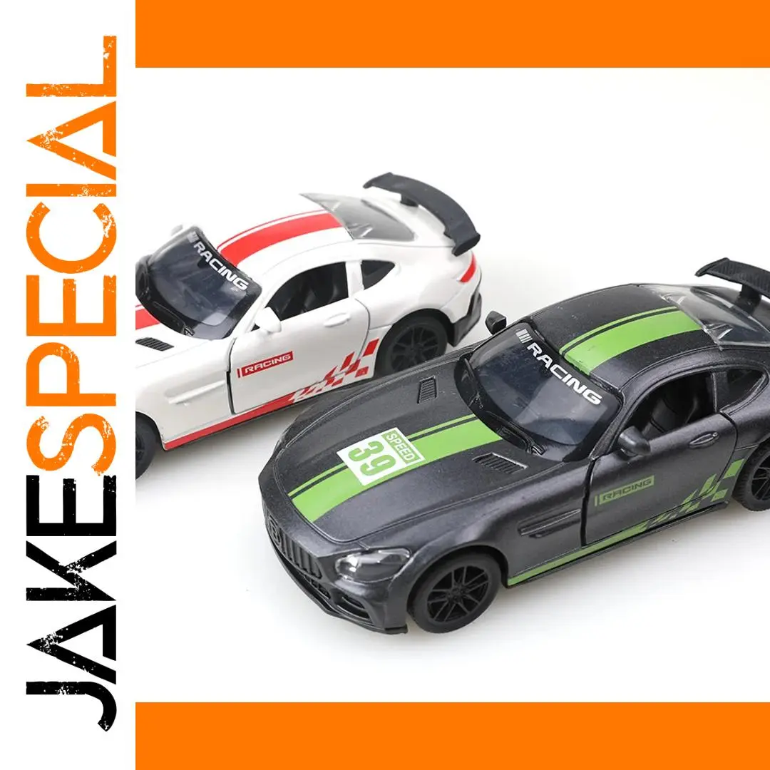 Benz GT 1:36 Diecast Model Car in Grey or White 1 Benz GT 1:36 Diecast Model Car in Grey or White