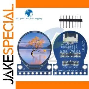 0.71-Inch Round TFT LCD Display Module