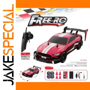 1:14 Scale Red Remote Control Drift Car
