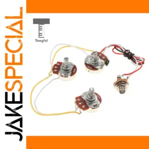 Jazz Bass Wiring Harness Kit for Enhanced Sound