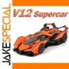 1:18 Scale Supercar Model with Realistic Features