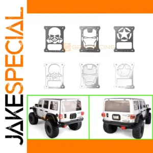 RC Car Metal Tail Light Sheet for Traxxas Axial SCX6