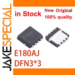 Set of 5 E180AJ DFN-8 Surface-Mount Transistors