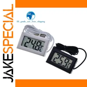 Digital Refrigerator Temperature Thermometer LCD Display