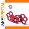 Red High-Performance Mountaineering Pulley