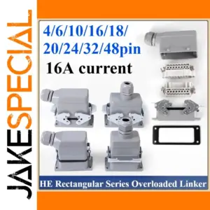 Heavy Duty Waterproof Industrial Connector