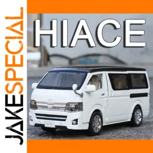 High-Detail 1:32 Toyota Hiace MPV Model
