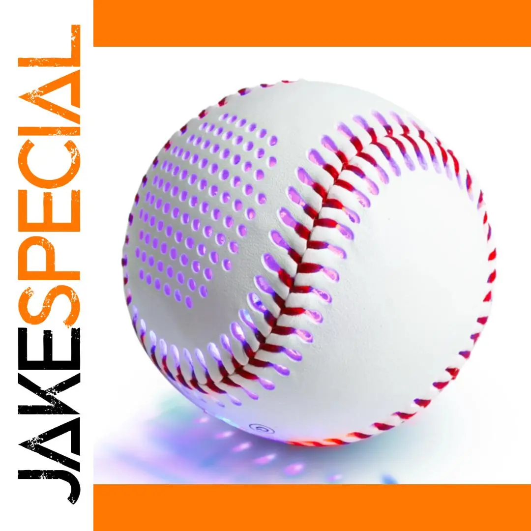 Glow-in-the-Dark Bluetooth Baseball with Lights 1 Glow-in-the-Dark Bluetooth Baseball with Lights