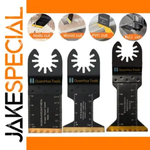 Titanium Oscillating Multitool Blades Set of 10