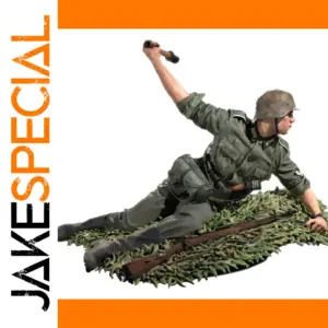 Detailed WW2 Soldier Resin Figure Kit