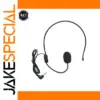 Wired Head-Mounted Microphone for Clear Voice