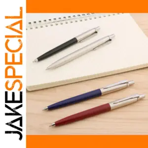 Luxury Stainless Steel 0.5mm Ballpoint Pen