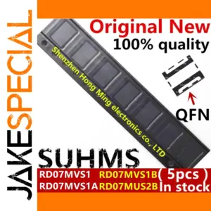 Premium Set of 5 QFN Drive ICs for Electronics