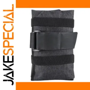 Black Cycling Saddle Bag for Storage