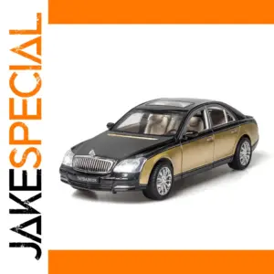 Gold 1:24 Alloy Diecast Car Model