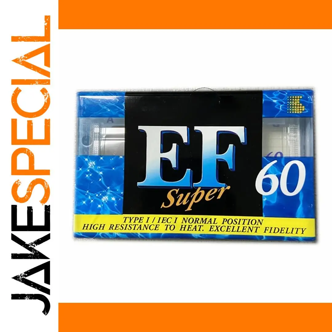EF60 Japanese Blank Audio Cassette Tape 1 EF60 Japanese Blank Audio Cassette Tape