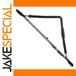 Black Adjustable Fishing Rod Strap Belt