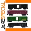 HO Scale 1:87 Freight Carriage Set in Vibrant Colors