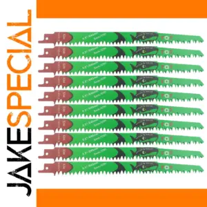 Vibrant 9.5-inch Reciprocating Saw Blade Set