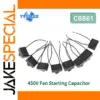 Set of 5 CBB61 Fan Capacitors 0.8μF-10μF 450V