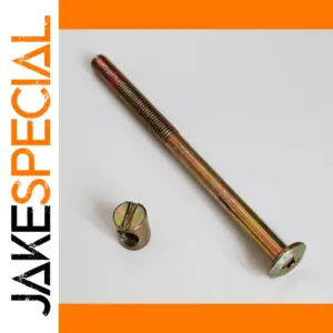 Zinc-Coated Metal Bolts and Nuts Set for Furniture