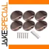 Metal Guitar Tuning Peg Caps Set for All Guitar Types