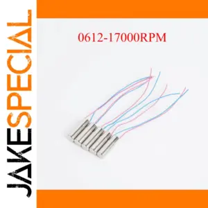 Set of 3 Compact Coreless DC Micro Motors