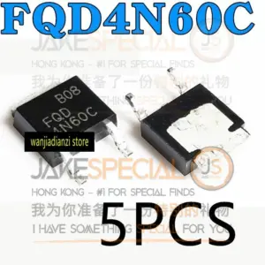FQD4N60C Power Transistor Set (5 pcs)
