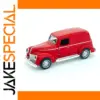 Vintage Red Alloy Car Model with Opening Doors