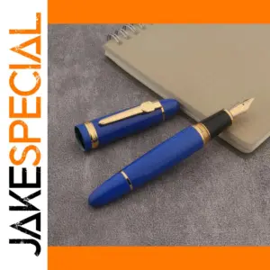 Blue JINHAO 159 Fountain Pen with Gold Accents