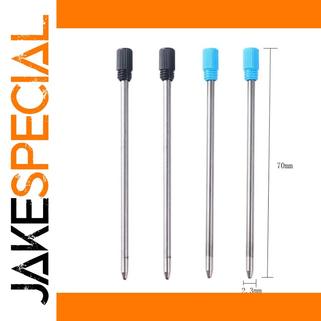 Metal Ballpoint Pen Refill Set, 10 Pack 1 Metal Ballpoint Pen Refill Set, 10 Pack