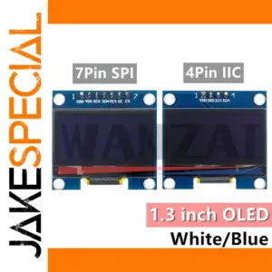 1.3 Inch OLED Display Module with 128x64 Pixels