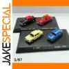 Vintage 1:87 Diecast Alloy Car Model Collection