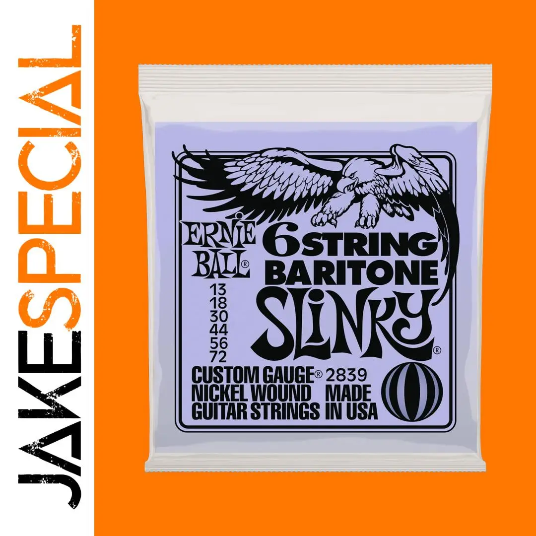 Ernie Ball Slinky Guitar String Sets for Bass & Baritone 1 Ernie Ball Slinky Guitar String Sets for Bass & Baritone