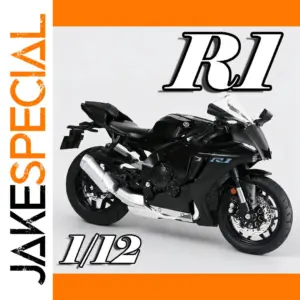 1:12 Scale Model Motorcycle with Lights