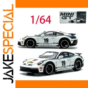 Porsche 911 Dakar 1/64 Diecast Model