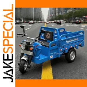 Mini Alloy Tricycle Model 1:15 Scale with Lights