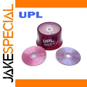 Vibrant Grade A+ DVD-R Discs Set of 5