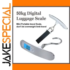 Digital Luggage Scale 50kg with Backlit LCD