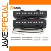 5-String Jazz Bass Alnico 5 Pickup Set