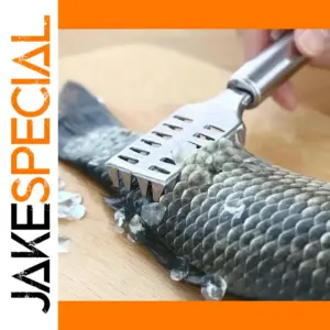 Stainless Steel Fish Scaler for Easy Cleaning