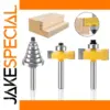Woodworking Router Bit Set for Rabbets & Tenons
