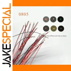 20-Pack 0805 SMD Model LED Set for HO & OO Scale