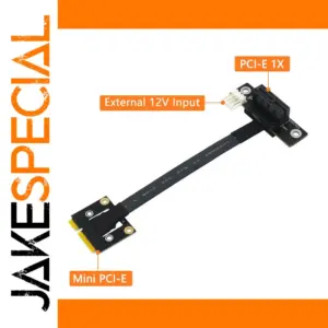 Mini PCIe to PCIe Adapter Cable 20cm, 16X/8X/4X/1X