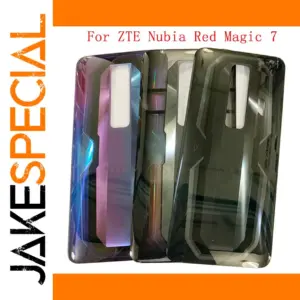 ZTE Nubia Red Magic 7 Glass Rear Cover in Black, Rainbow, Gray