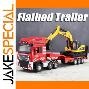1:48 Scale Heavy-Duty Excavator Model